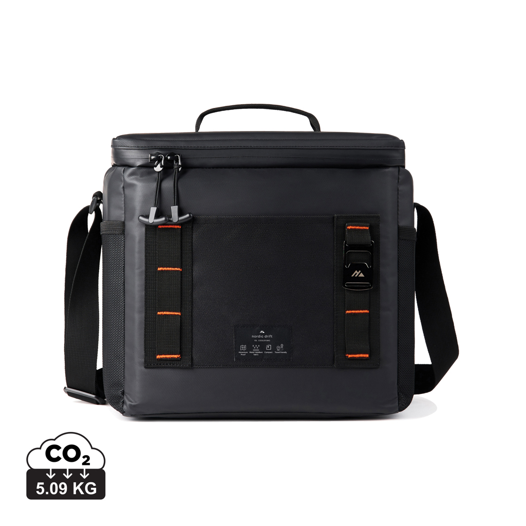 Nordic Drift Storm RCS wasserabw. Kühltasche 10 Liter, schwarz