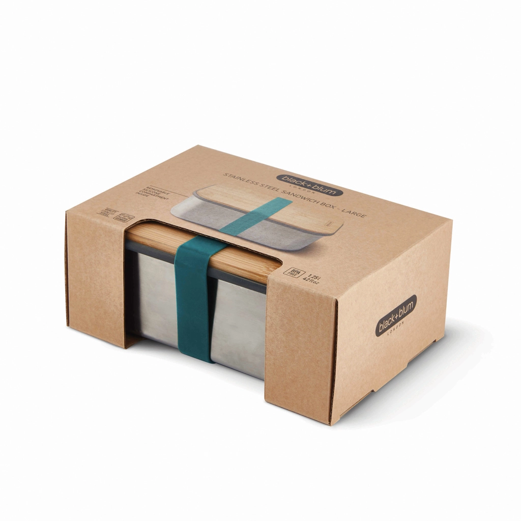 Stainless Steel Sandwich Box groß