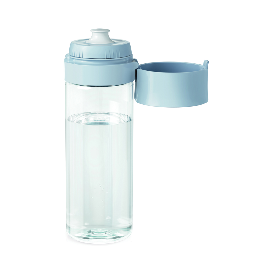 BRITA VITAL Wasserfilterflasche inkl. 2 Filter, 600ml, hellblau