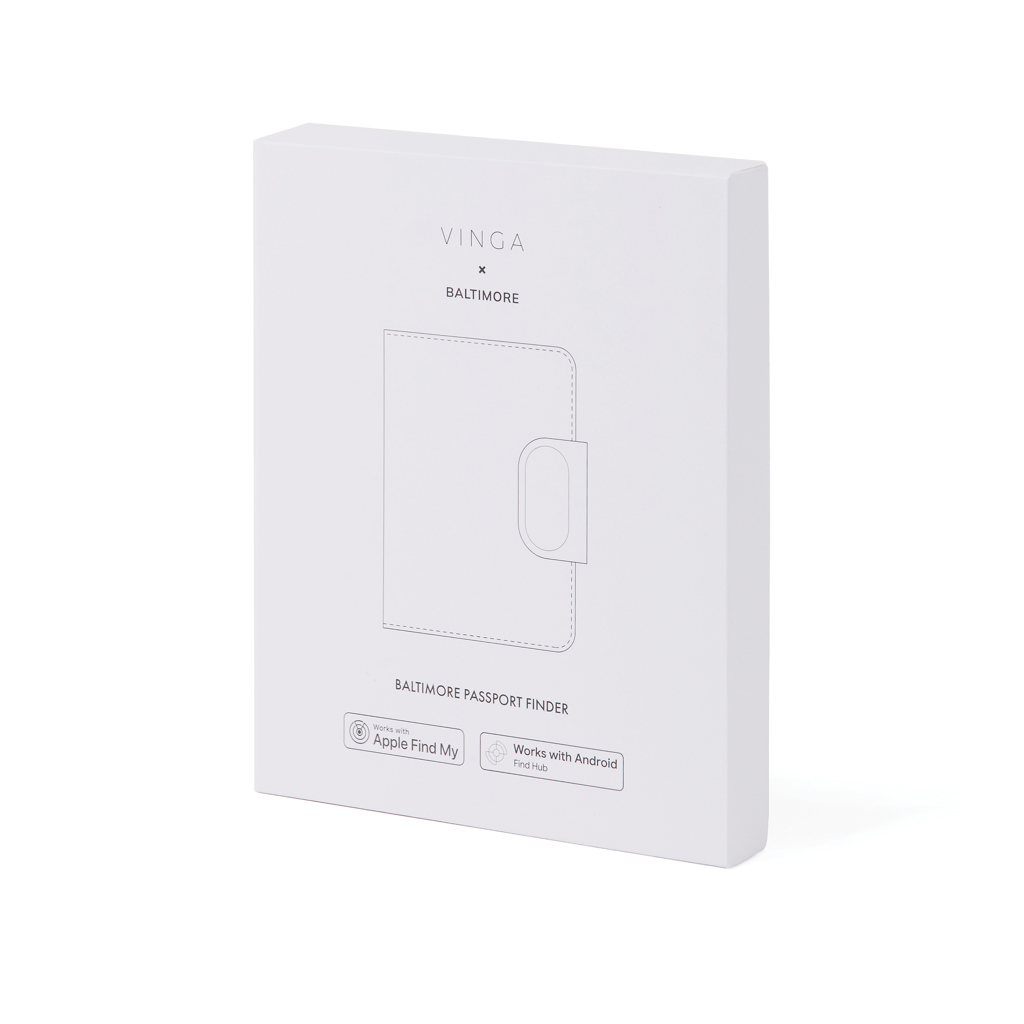 VINGA Baltimore RCS Passport Cover mit Dual-Finder, grün