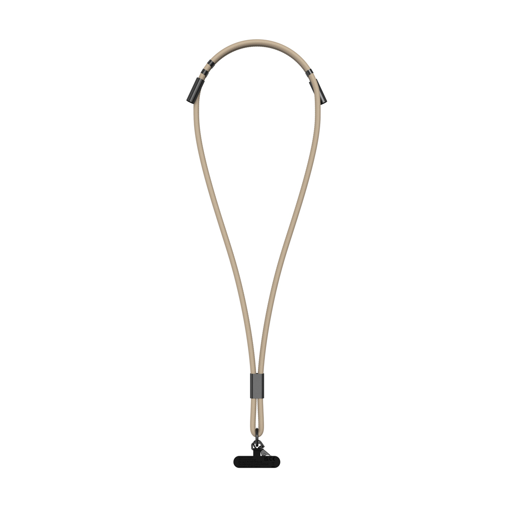 VINGA Baltimore RCS Ladekabel/Lanyard, greige