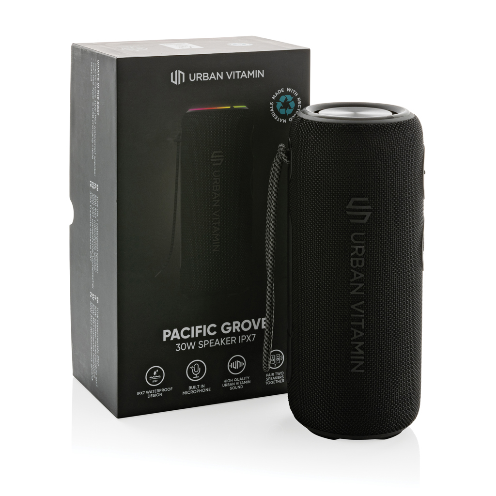 Pacific Grove 30W IPX7 Speaker aus RCS Plastik