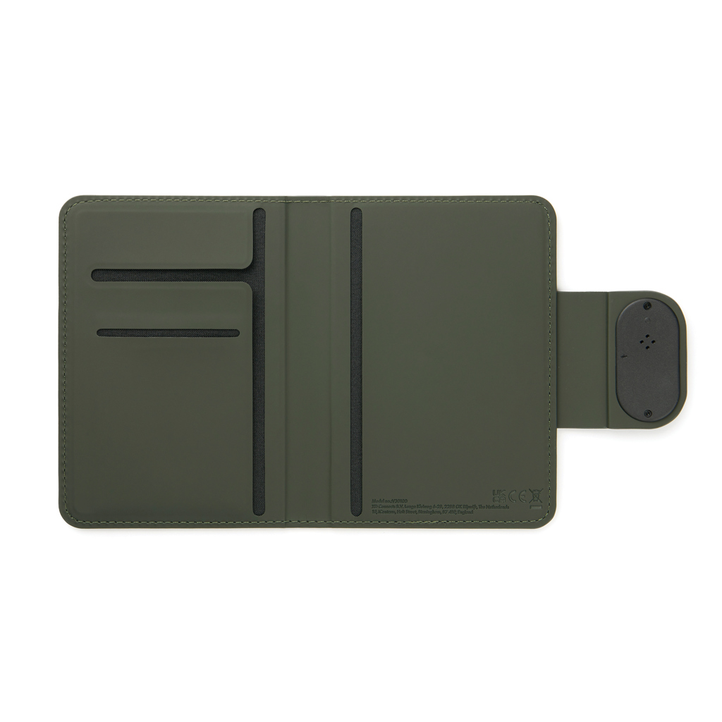 VINGA Baltimore RCS Passport Cover mit Dual-Finder, grün