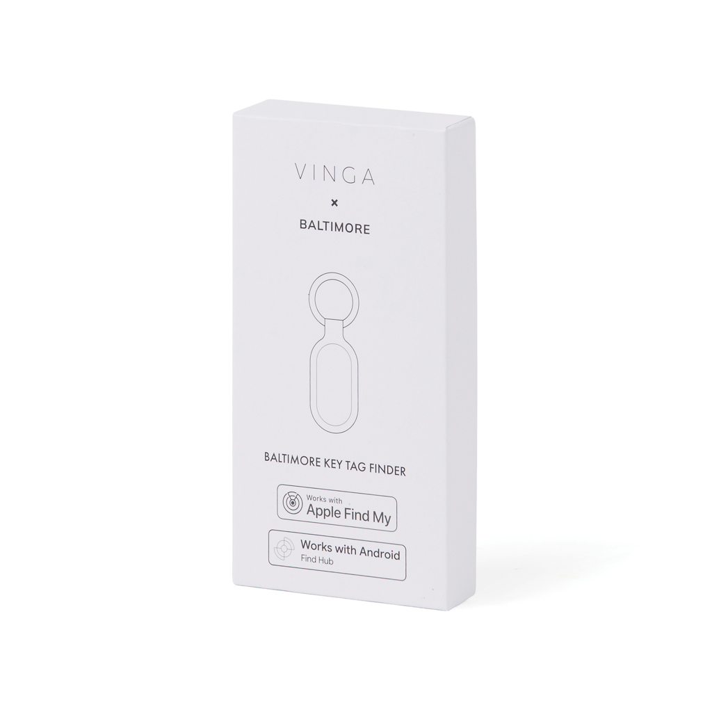 VINGA Baltimore RCS Schlüsselanhänger mit Dual-Finder, navy blau