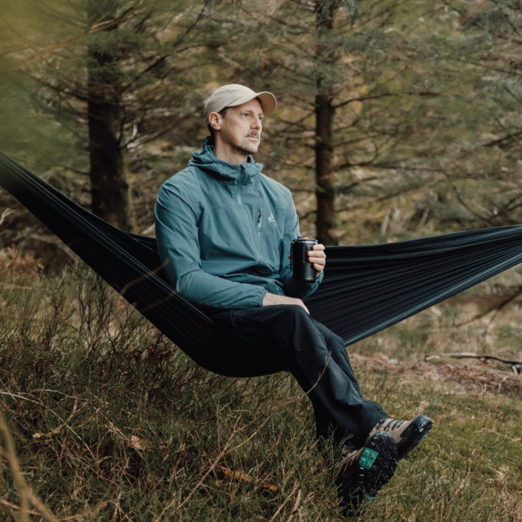 Nordic Drift GRS Trail Outdoor-Hängematte, schwarz
