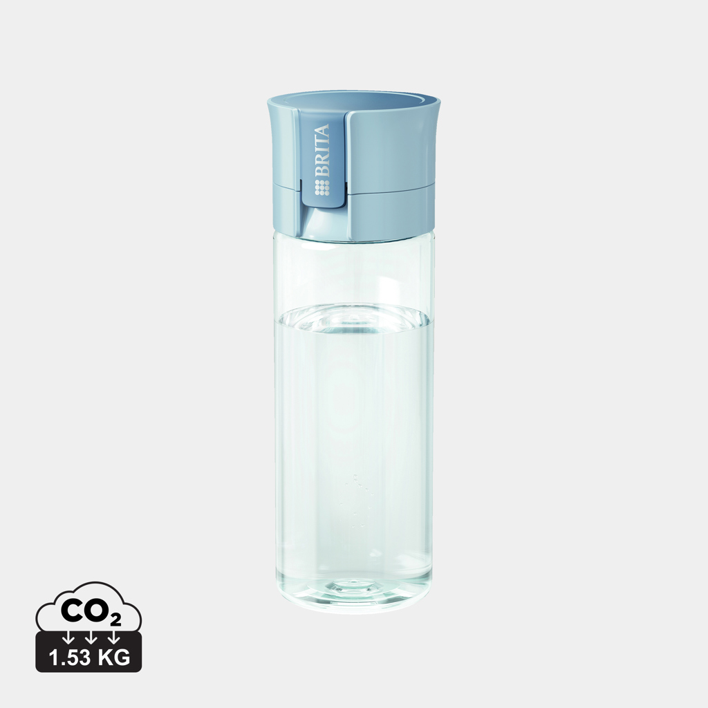 BRITA VITAL Wasserfilterflasche inkl. 2 Filter, 600ml, hellblau