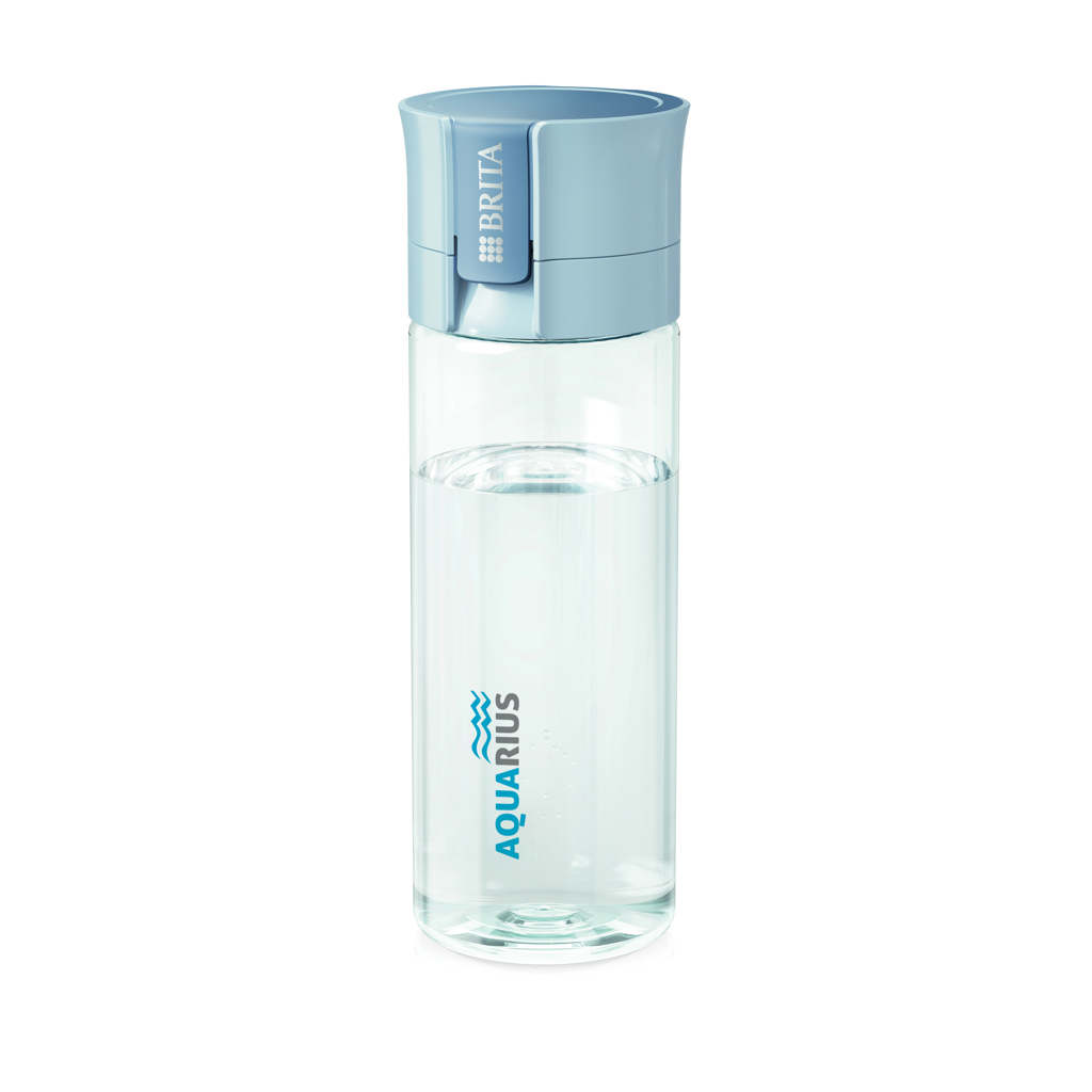 BRITA VITAL Wasserfilterflasche inkl. 2 Filter, 600ml, hellblau