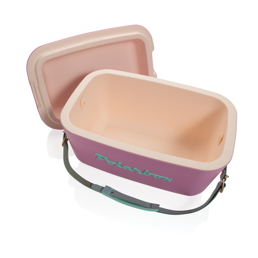 Polarbox Original Medium 12L Vintage Kühlbox, rosa