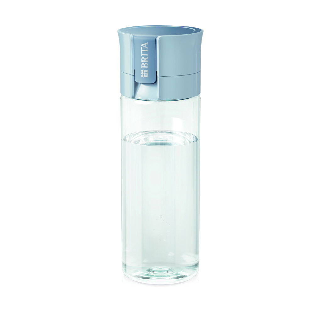 BRITA VITAL Wasserfilterflasche inkl. 2 Filter, 600ml, hellblau