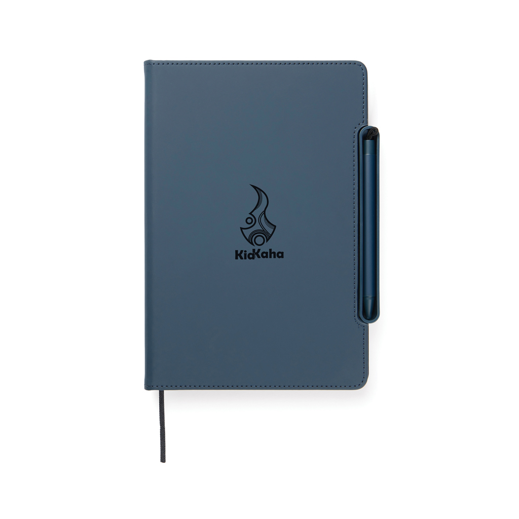 VINGA Baltimore RCS 4-in-1 nachfüllbares Notizbuch, navy blau