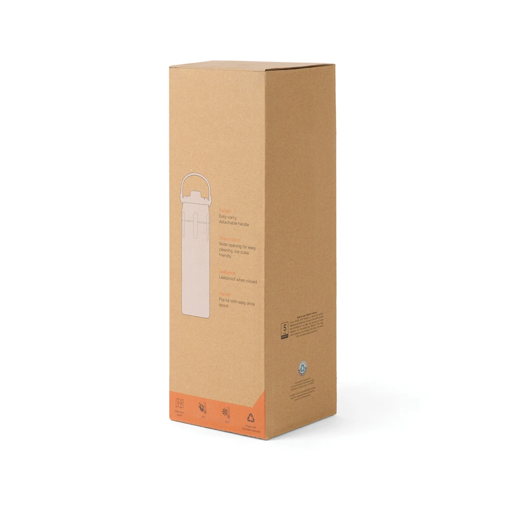 Nordic Drift trail Isolierte RCS Sportflasche 940ml, schwarz