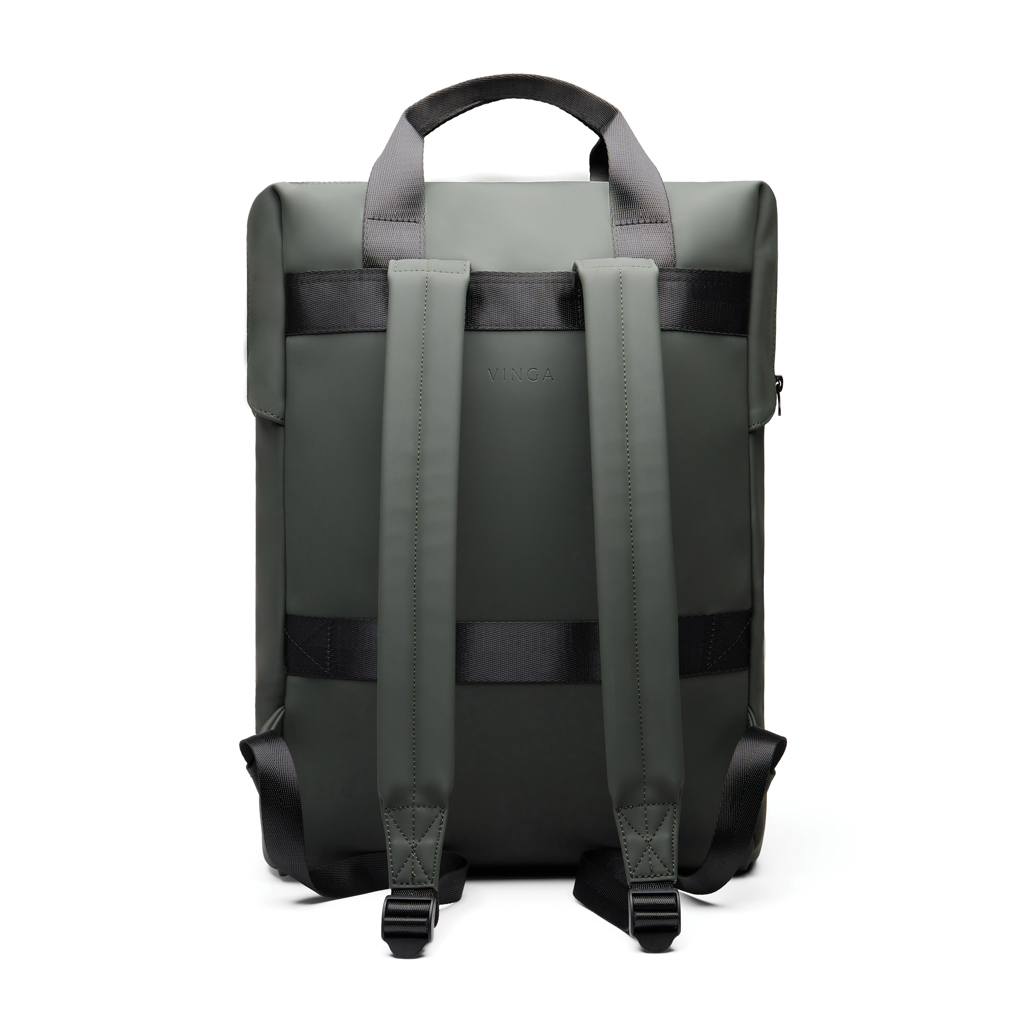 VINGA Baltimore RCS Tote Rucksack, grün