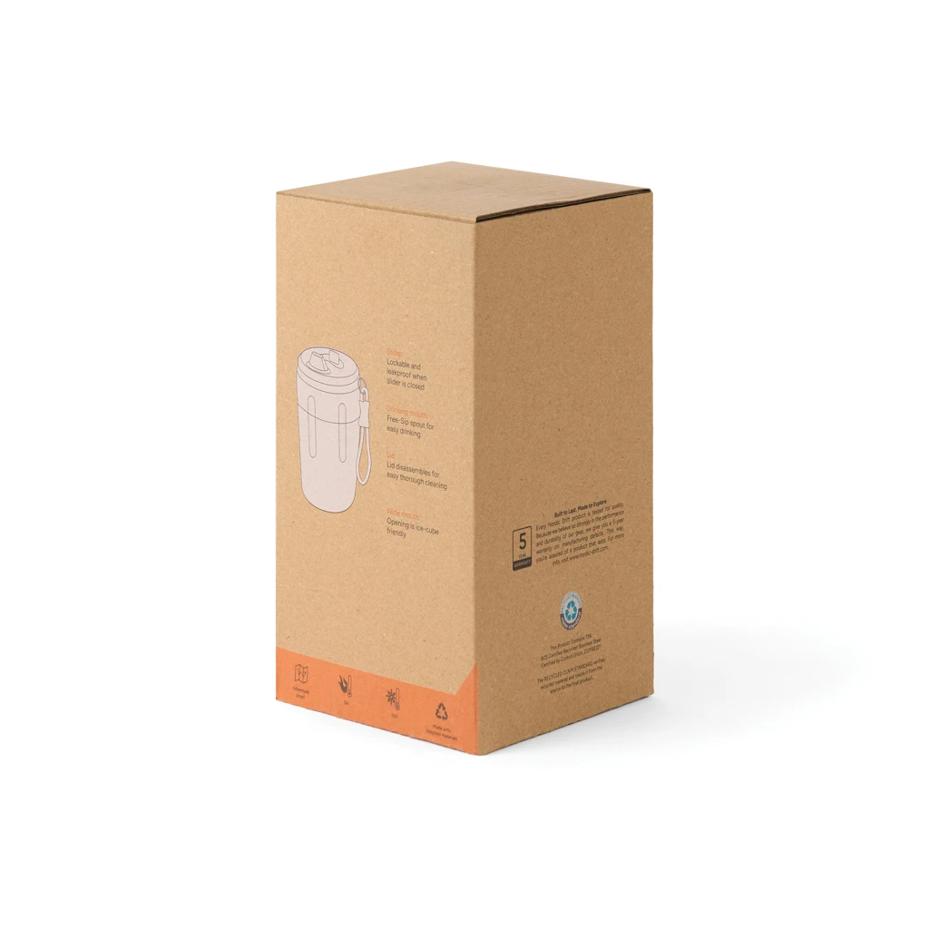 Nordic Drift Trail verschließbarer RCS Mug 350ml, schwarz