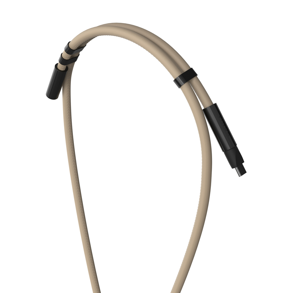 VINGA Baltimore RCS Ladekabel/Lanyard, greige