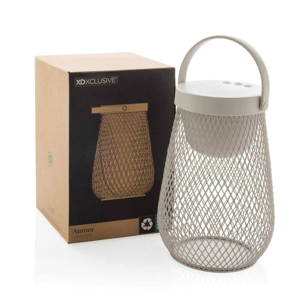 USB-Tischlampe aus RCS recyceltem ABS