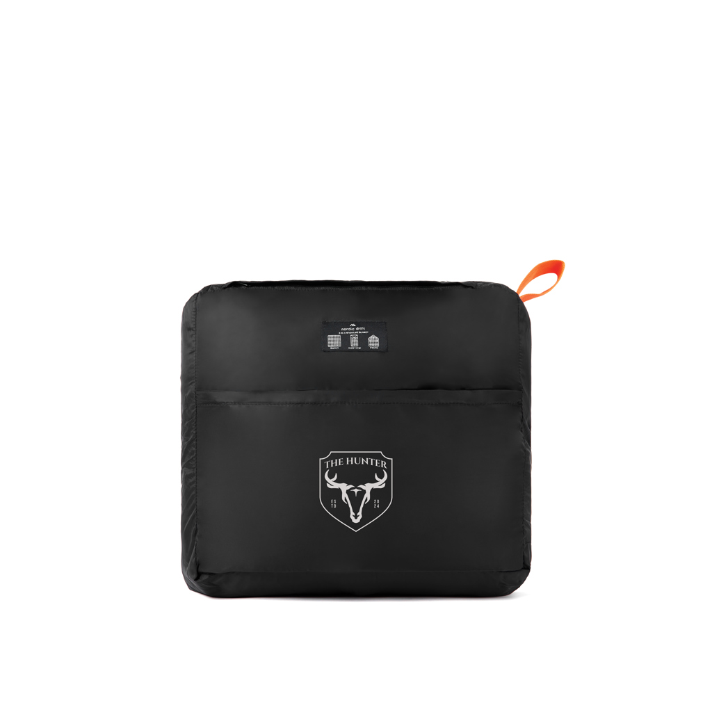Nordic Drift GRS 3-in-1 Abenteuerdecke, schwarz